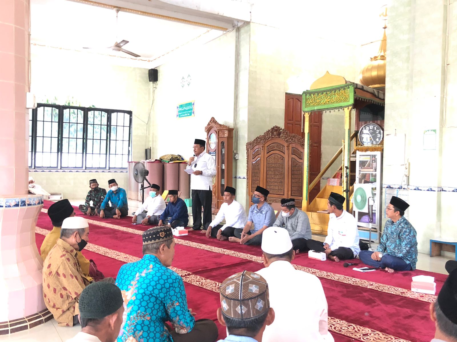 Safari Ramadan Di Masjid Dzuljalali Wal Ikram Kelurahan Muara Tuhup