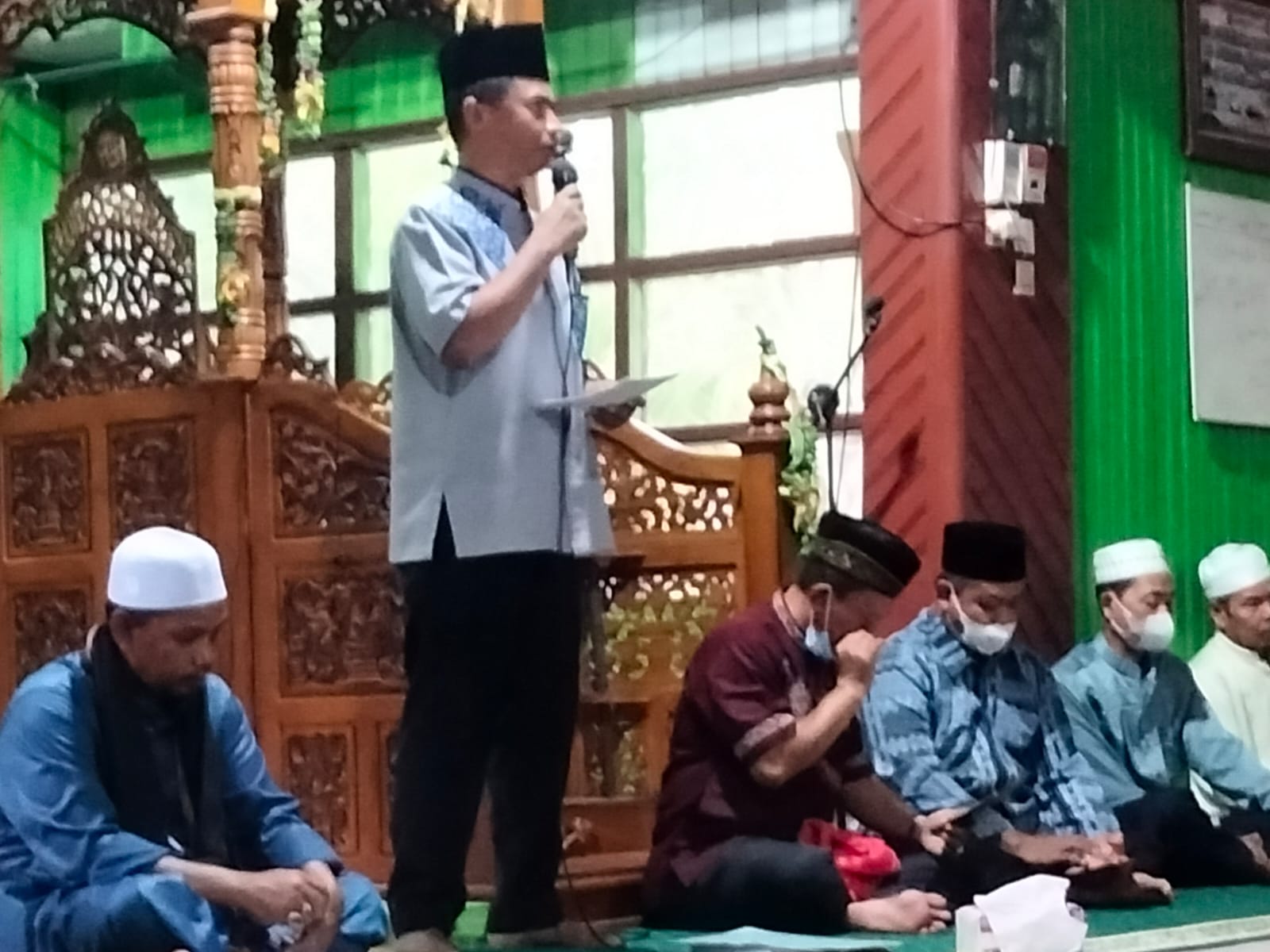 Safari Ramadan 1443 H Di Masjid Jami Sirajul Munir Kab. Kotim