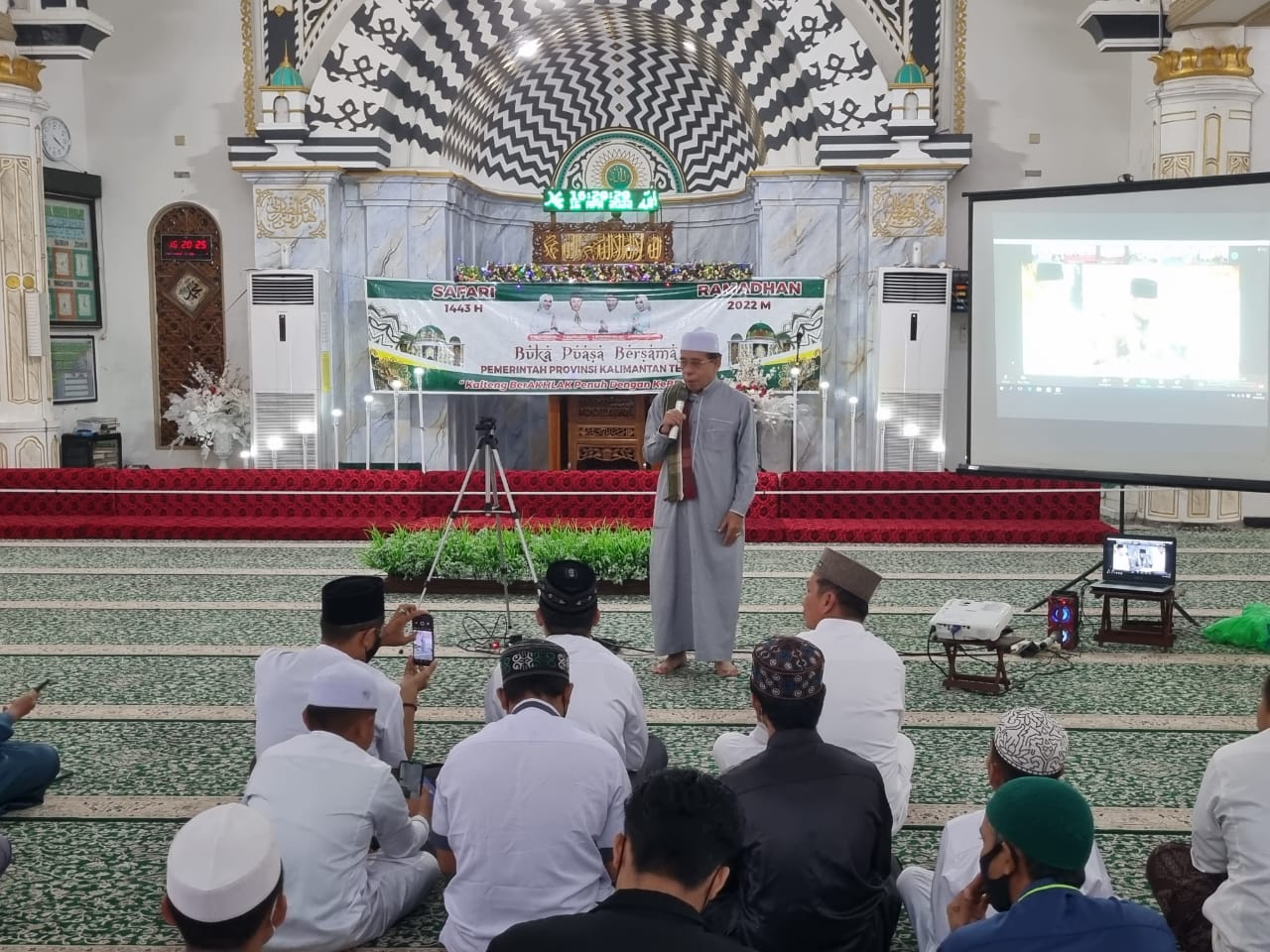 Safari Ramadan Di Masjid Al Muhajirin Kab. Katingan