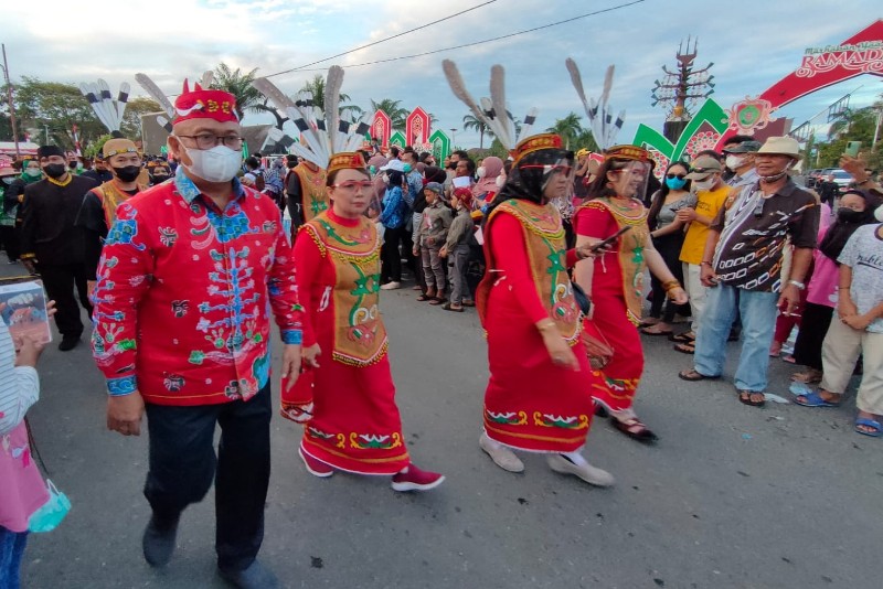 Dinas TPHP Kalteng turut ramaikan karnaval FBIM 2022