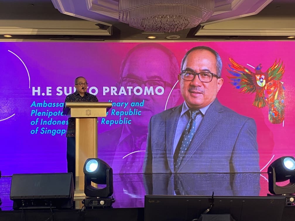 Plt. Kadis Dagperin Prov. Kalteng Rangga Lesmana Hadiri Pembukaan Singapore - Indonesia Business Expo Forum 2024