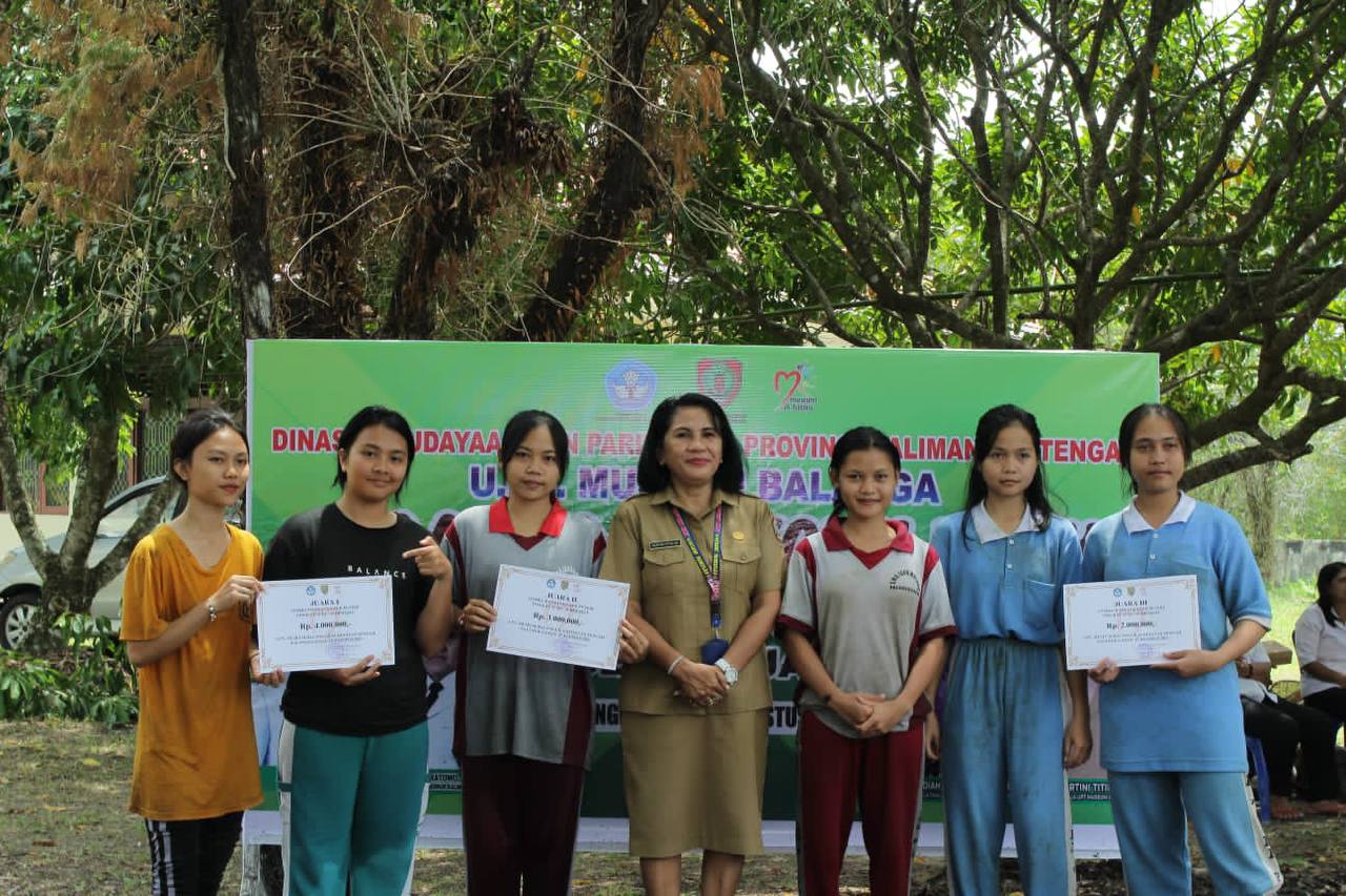 Museum Balanga Selenggarakan Lomba Manyauk Tingkat Pelajar SLTA/sederajat, Dalam Rangka Peringatan HUT ke-78 RI