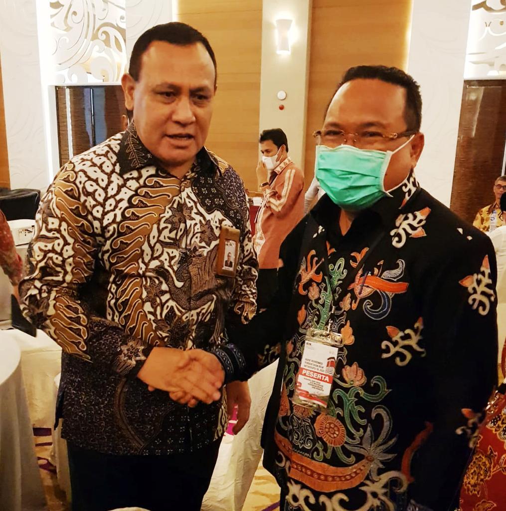 Sekda Prov. Kalteng Hadiri Rakor Rencana Pembentukan Percontohan Desa Antikorupsi Tahun 2023