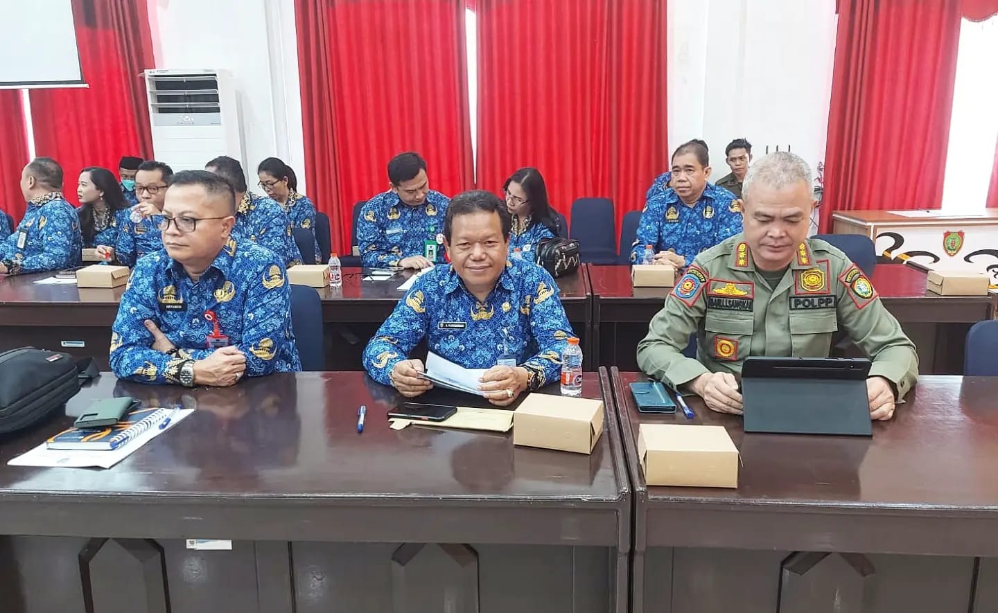 Sekretaris DPRD H. Pajarudinnoor Hadiri Entry Meeting Pemeriksaan Regular Perangkat Daerah