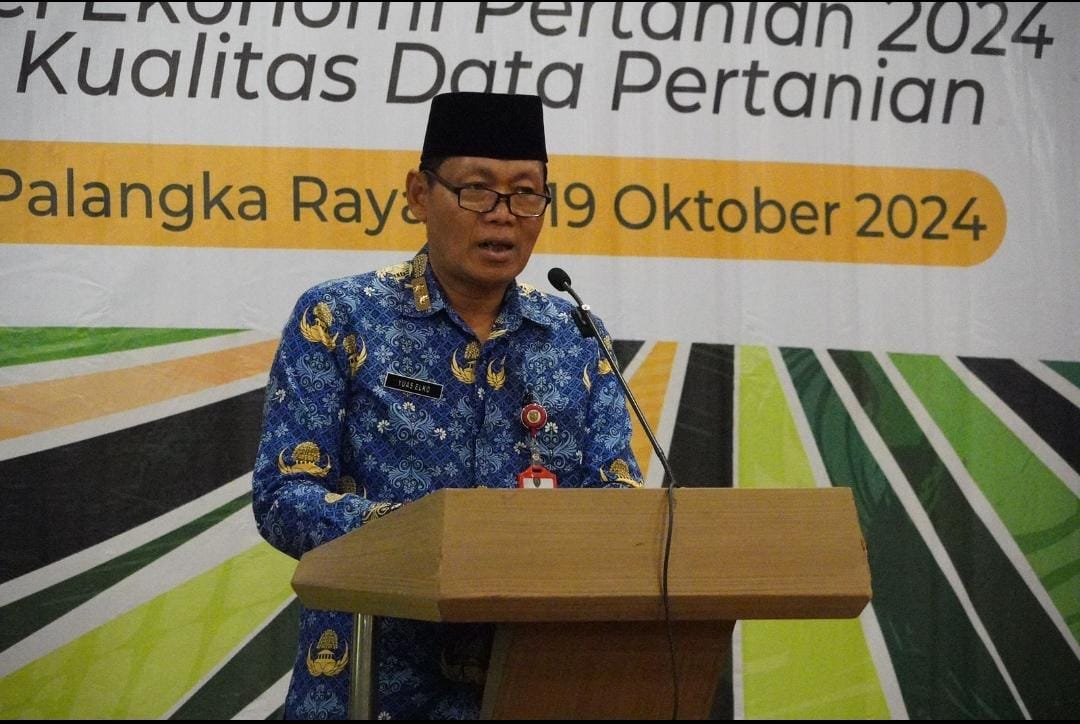 Sahli Yuas Elko Optimis Kalteng Akan Mampu Menghasilkan Data yang Akurat dan Kebijakan yang Relevan