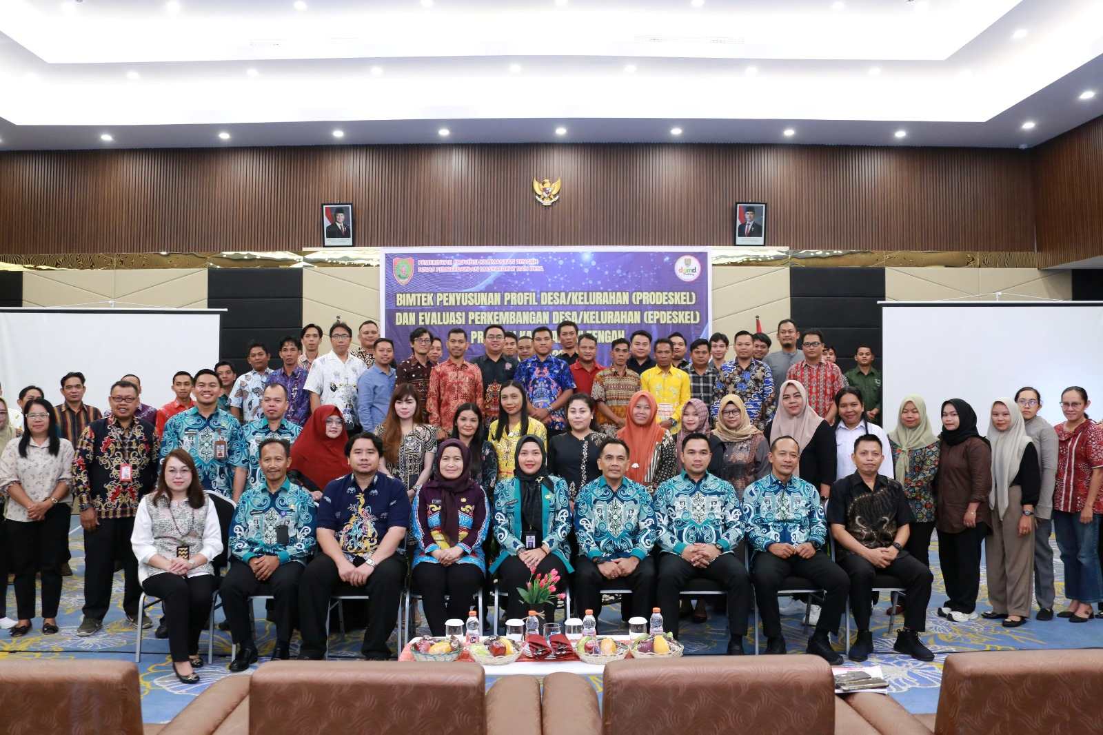 Dinas PMD Prov. Kalteng Laksanakan Bimtek PRODESKEL dan EPDESKEL Provinsi Kalteng Tahun 2025