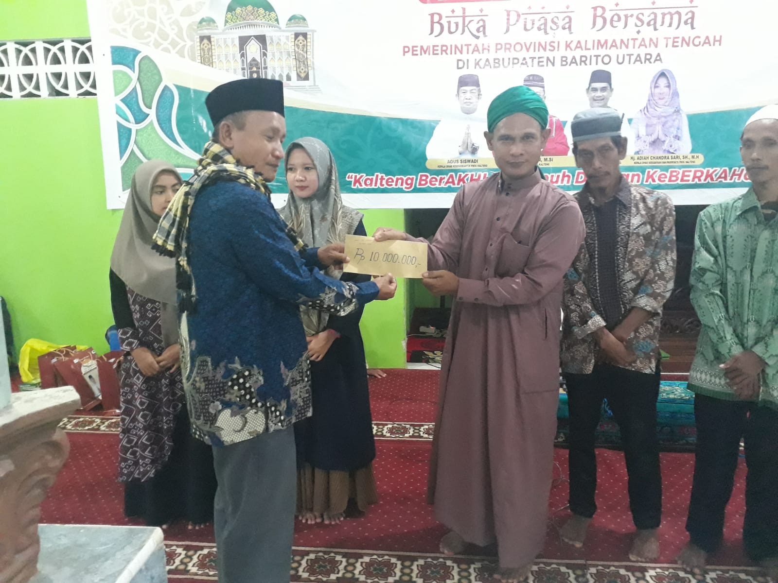 Safari Ramadan Di Masjid Al Falah Desa Trahean Kab. Barito Utara