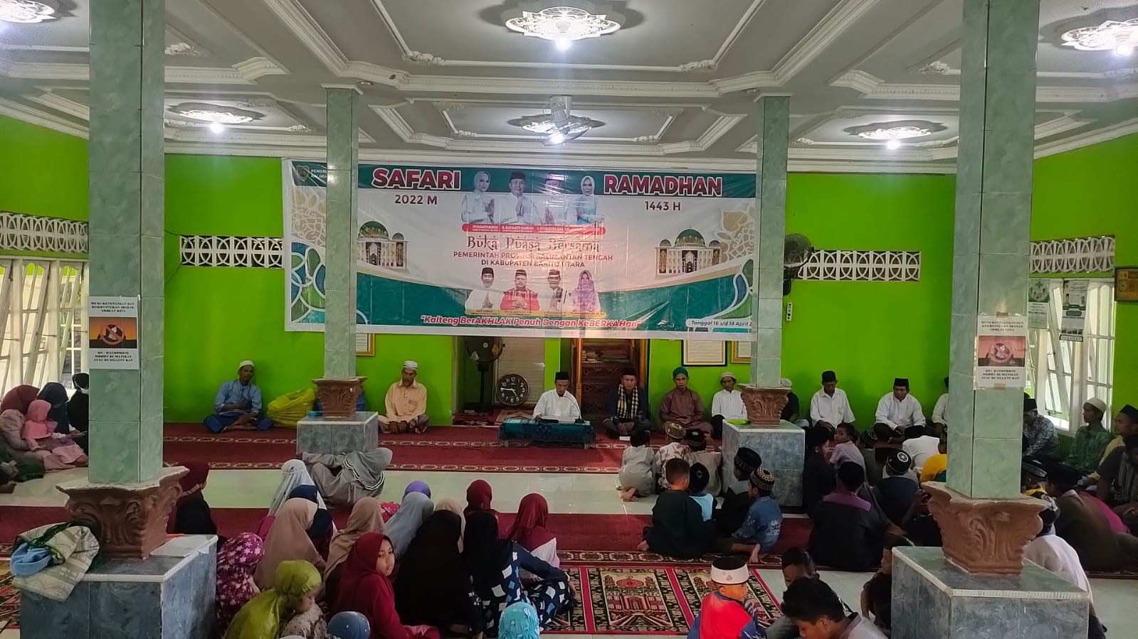 Safari Ramadan Di Masjid Al Falah Desa Trahean Kab. Barito Utara