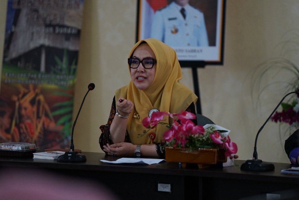 Disbudpar Prov. Kalteng Laksanakan Rapat Persiapan Festival Budaya Isen Mulang