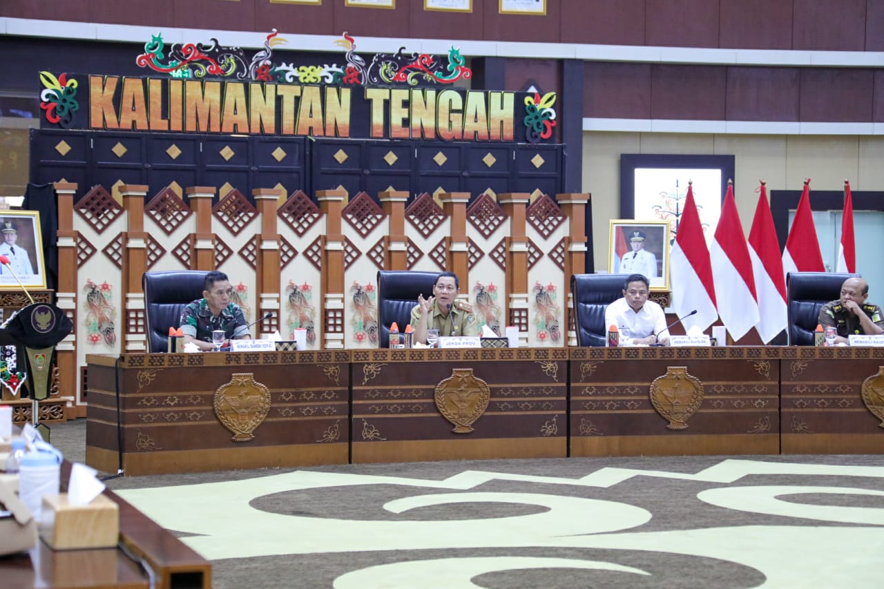 Pemprov. Kalteng Hadiri Rapat Koordinasi Pengendalian Inflasi Tahun 2023