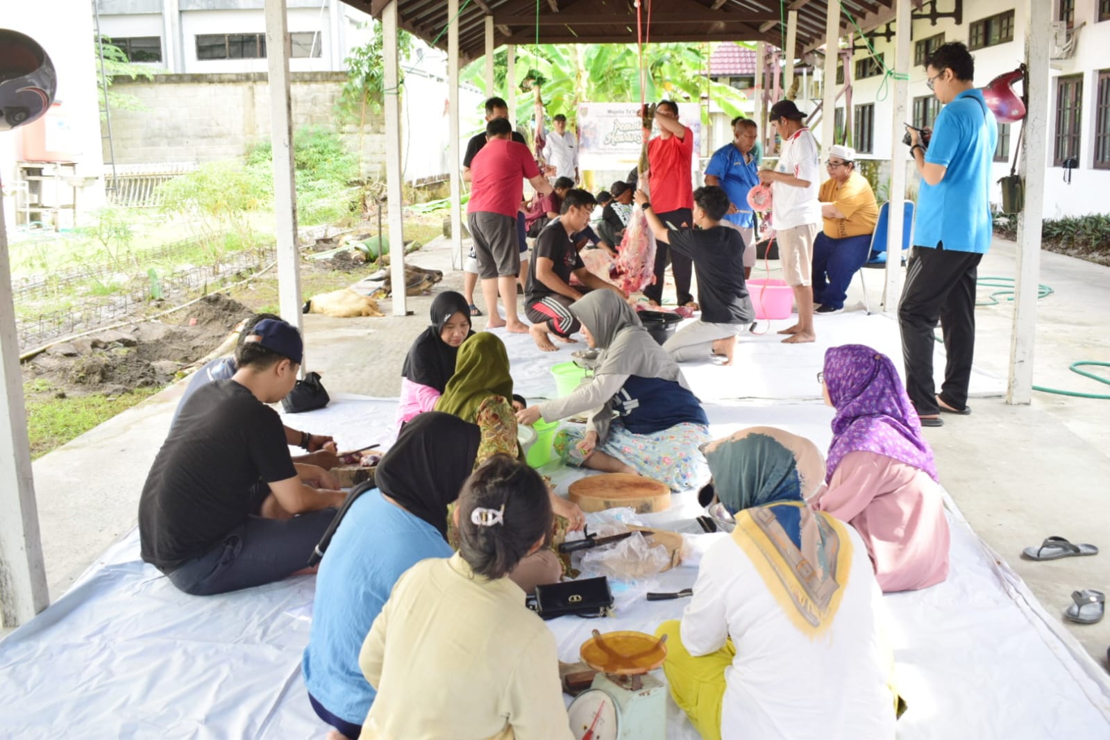 Majelis Talim Assamkiyah Dislutkan Prov. Kalteng Laksanakan Penyembelihan Hewan Qurban