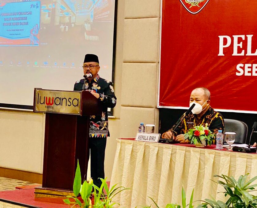 Rapat Inventarisasi Peraturan Daerah Kabupaten/Kota Se-Kalteng