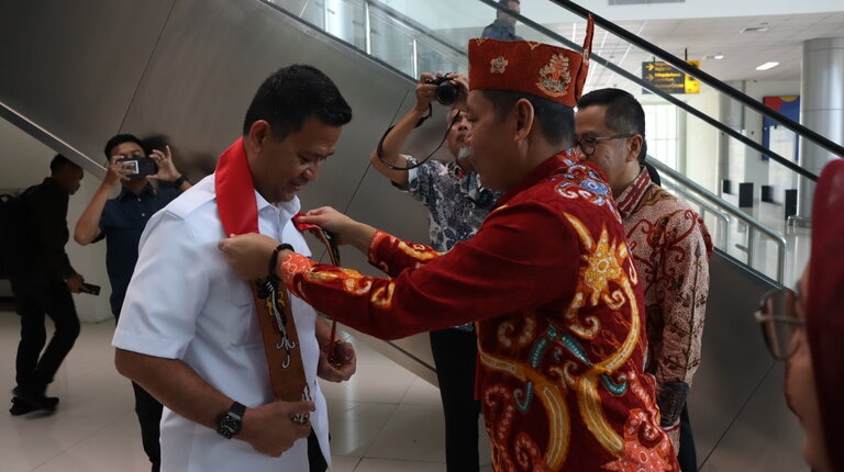 Dinas TPHP Prov. Kalteng Terima Kunker dan Supervisi Wakil Kepala BRIN