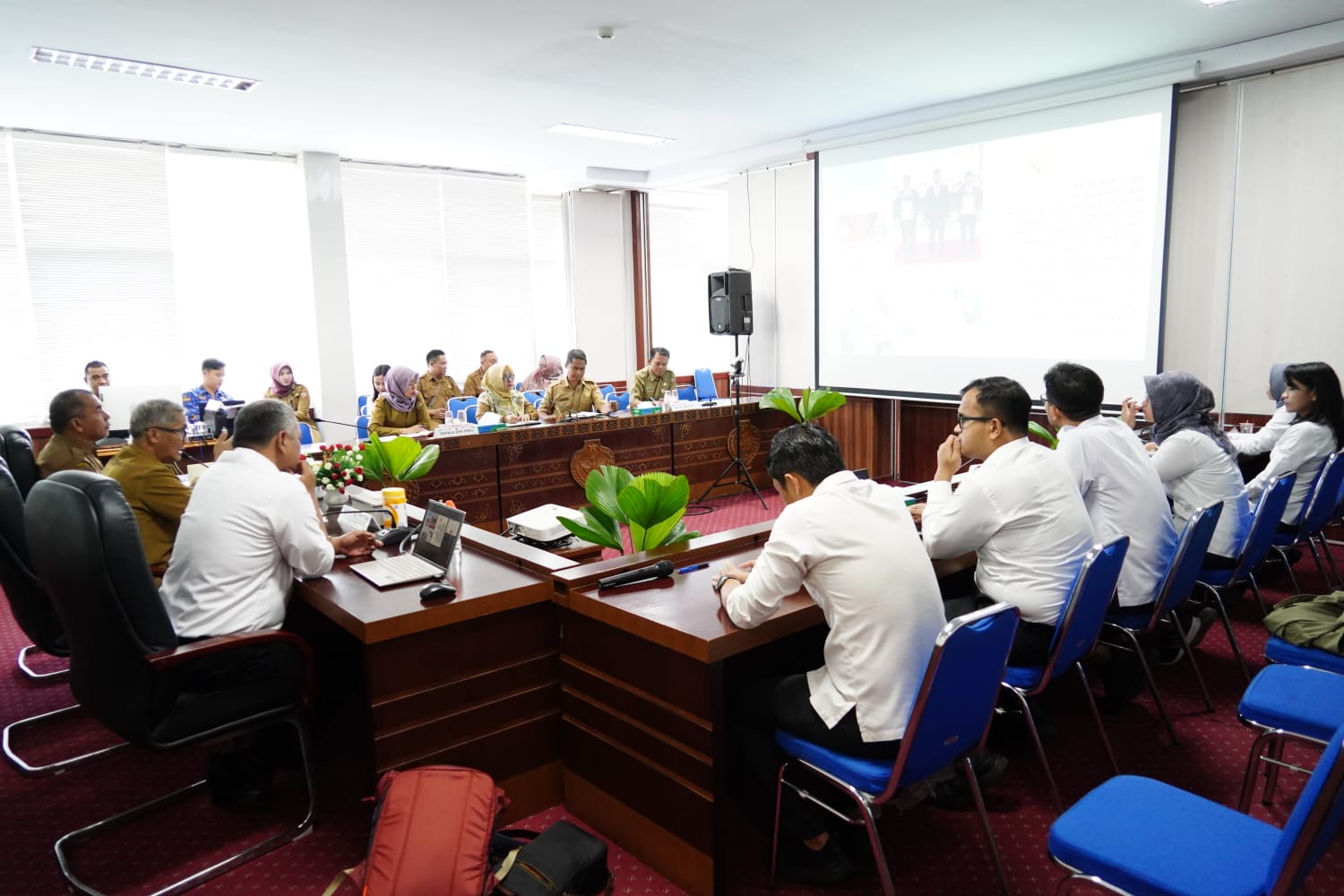 Auditor Ahli Utama Inspektorat Prov. Kalteng Pimpin Exit Meeting