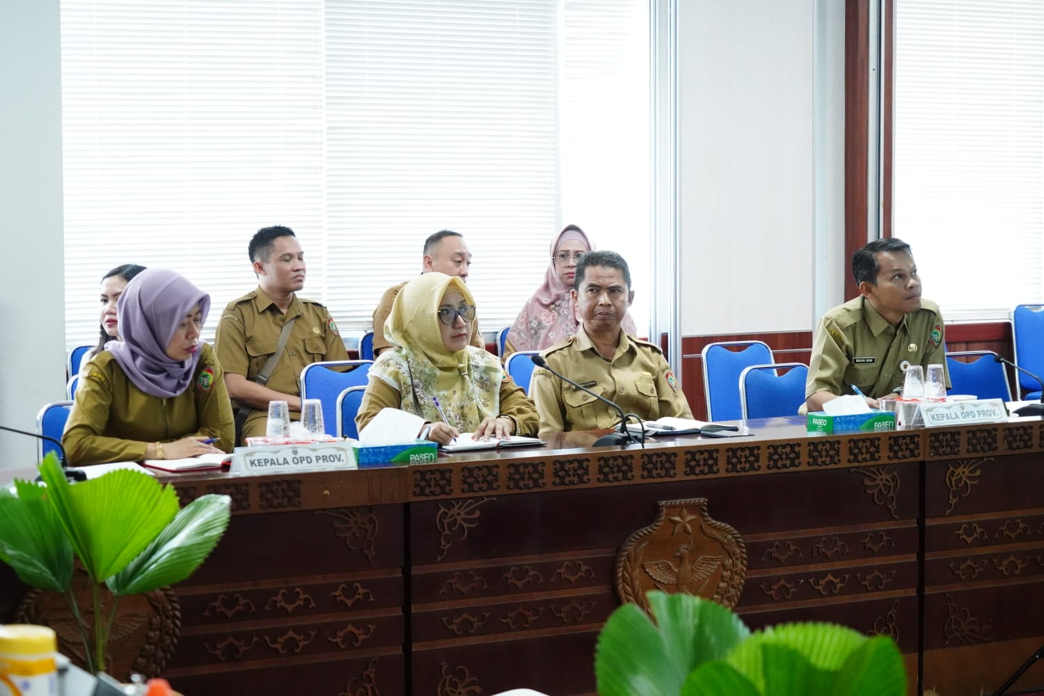 Auditor Ahli Utama Inspektorat Prov. Kalteng Pimpin Exit Meeting