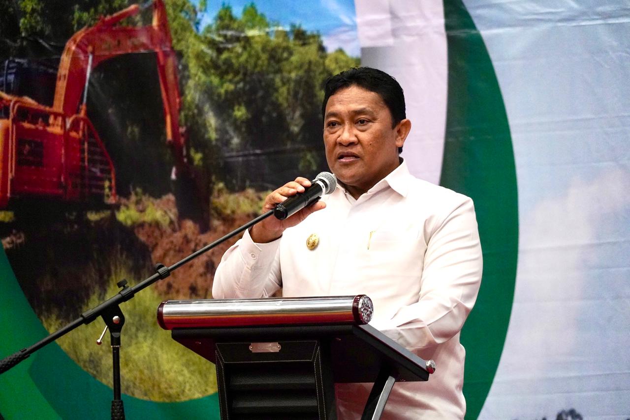 Wagub Kalteng Edy Pratowo Pimpin Rakor Persiapan Kegiatan Cetak Sawah di Provinsi Kalteng