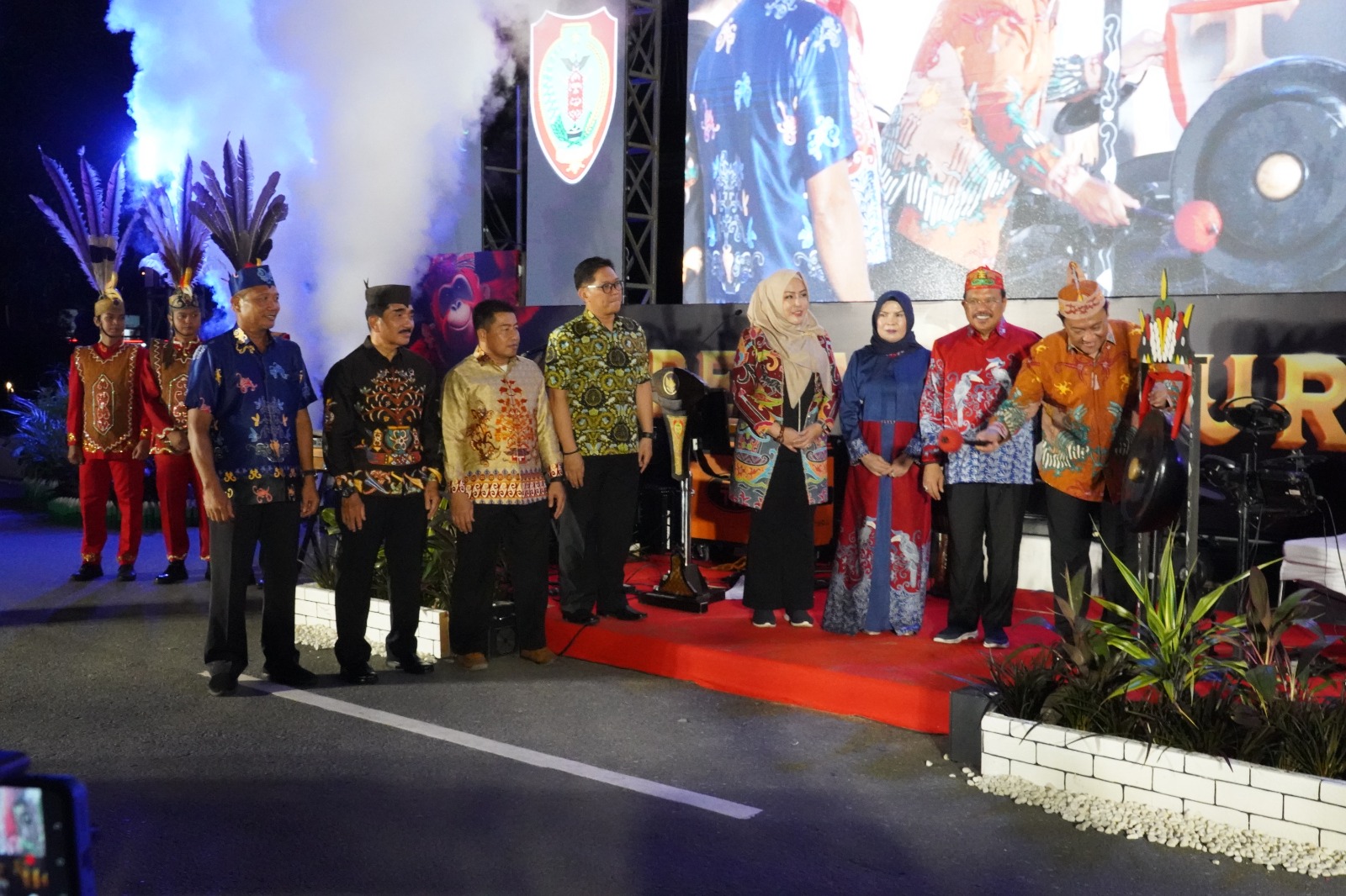 Wagub Edy Pratowo Buka Central Borneo Festival Prov. Kalteng Tahun 2023