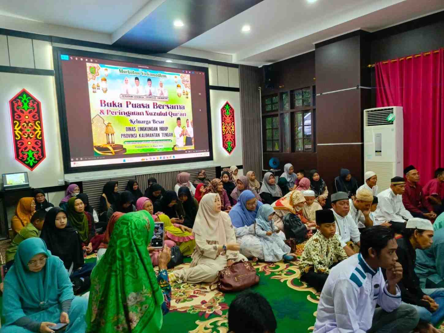 DLH Prov. Kalteng Gelar Buka Puasa Bersama Serta Peringatan Nuzulul Quran