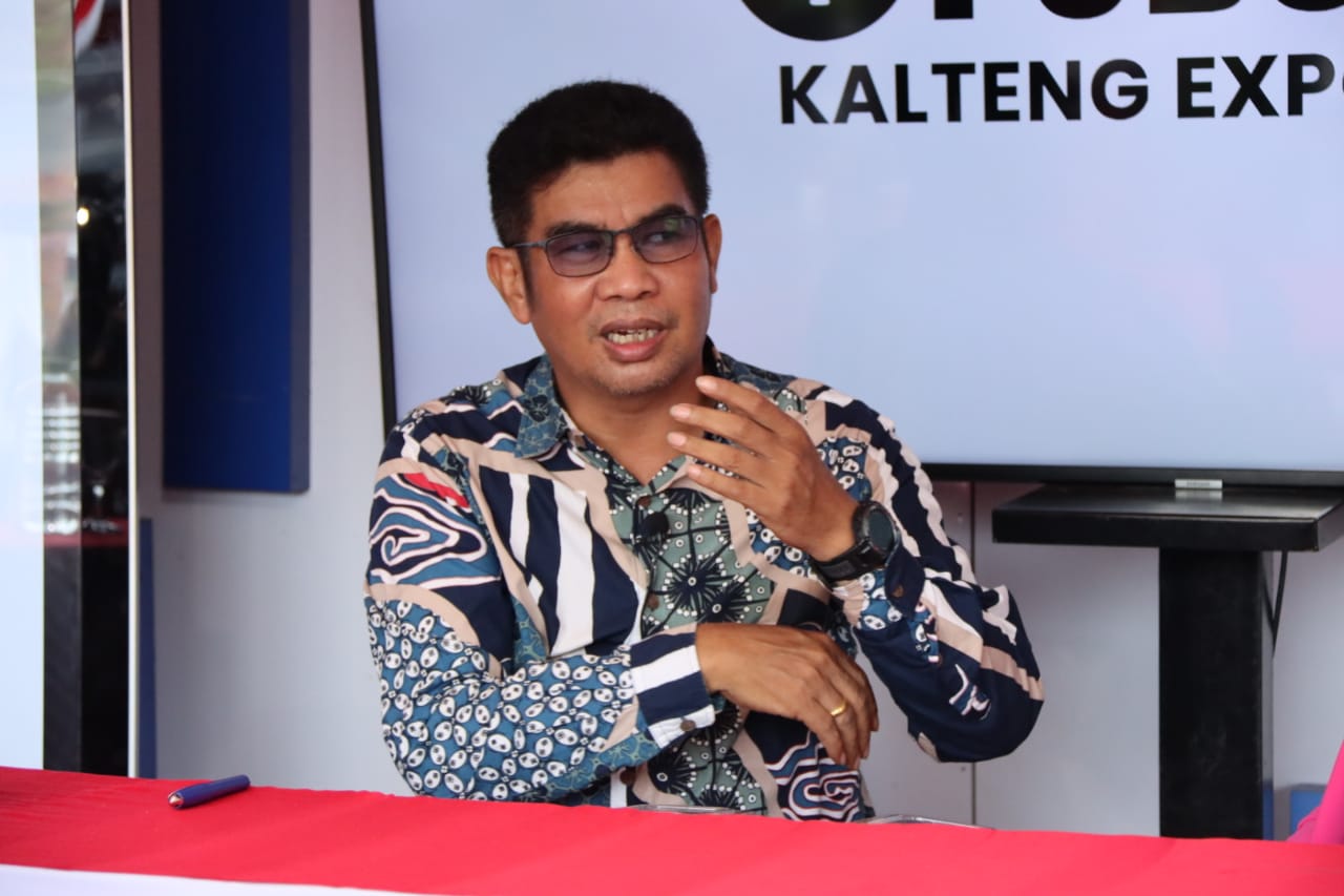 Kadiskominfosantik Agus Siswadi Jadi Narasumber Pada Podcast Dengan Tema Mewujudkan Kalteng Merdeka Sinyal Dalam Rangka Penyebarluasan dan Pemerataan Informasi