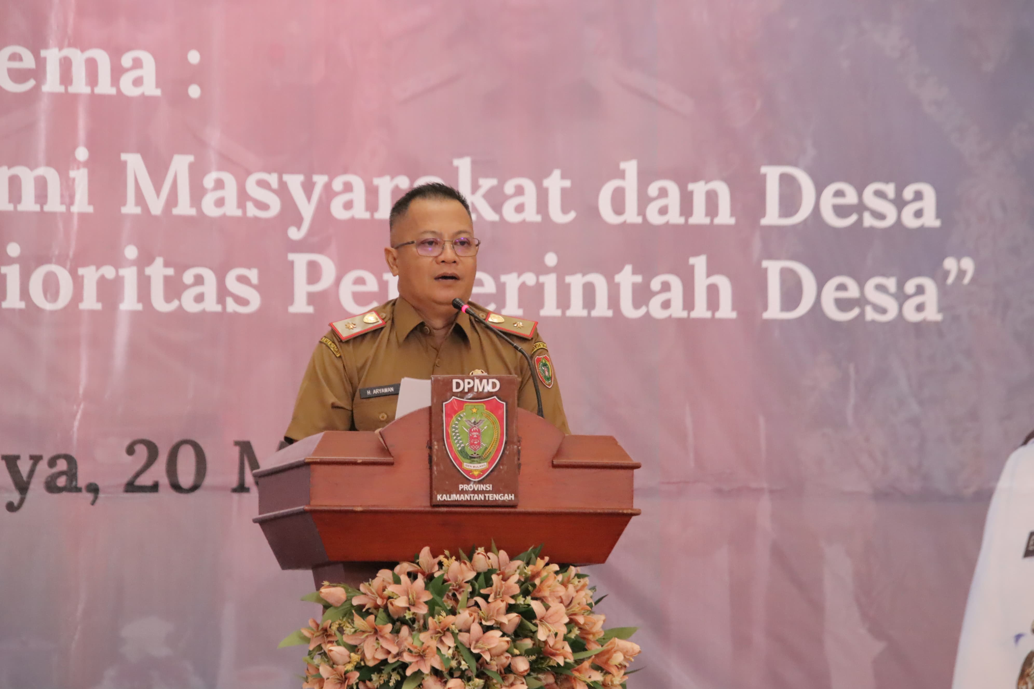 Sekda Nuryakin Buka Rapat Kerja Penyelenggaraan Pemerintahan Desa