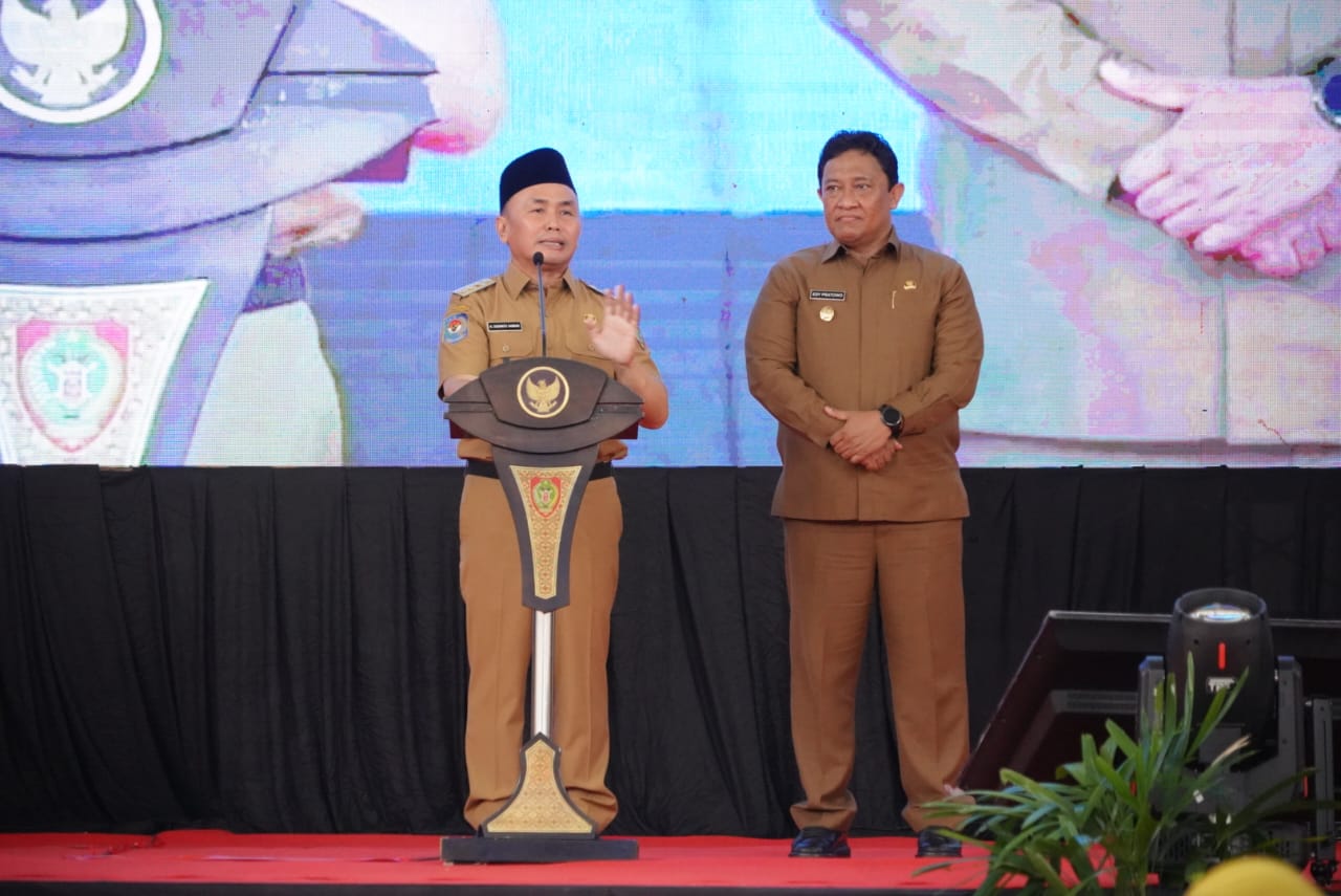 Gubernur Kalteng Sugianto Sabran Buka Pertemuan Akbar Lintas Sektor Prov. Kalteng Tahun 2024
