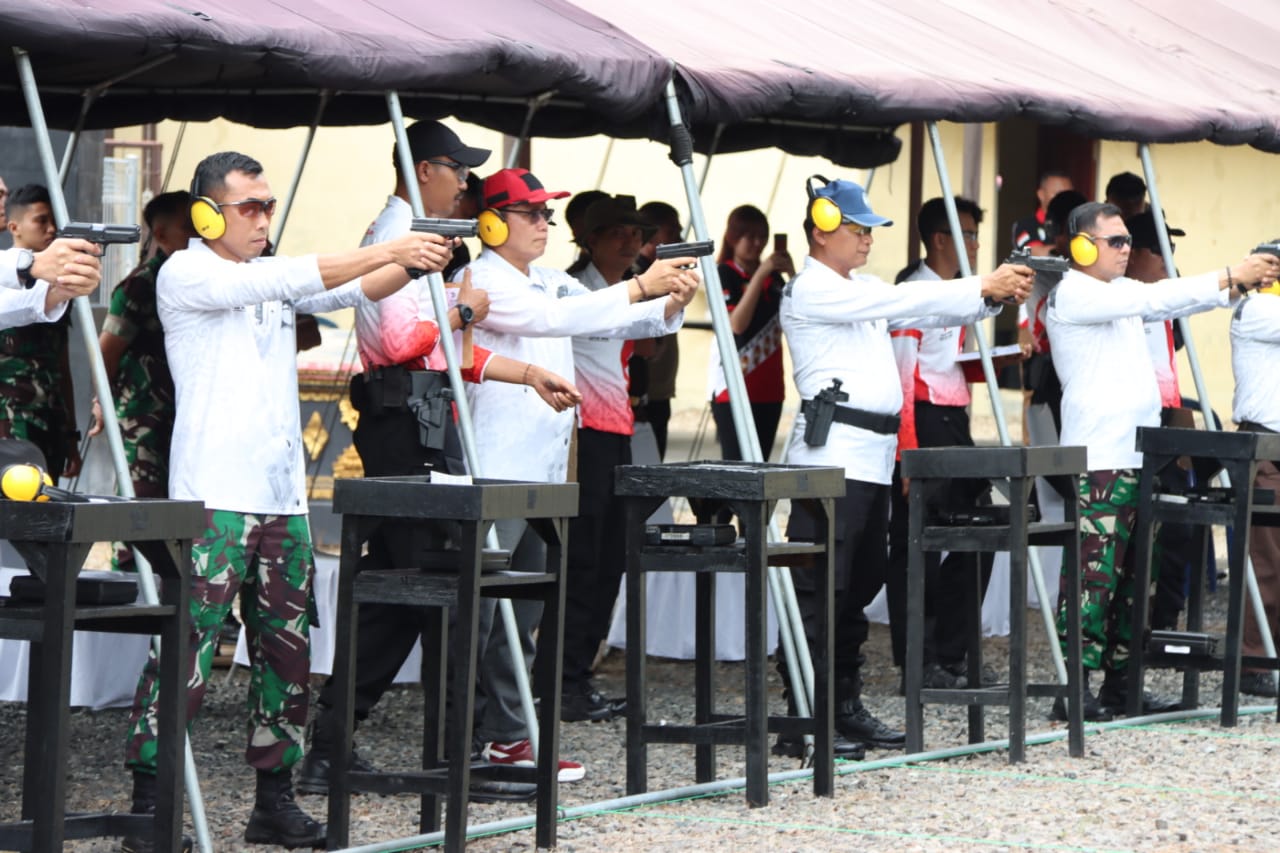 Sahli Yuas Elko Hadiri Pembukaan Kejuaraan Menembak Dalam Rangka Peringatan HUT ke-77 Bhayangkara