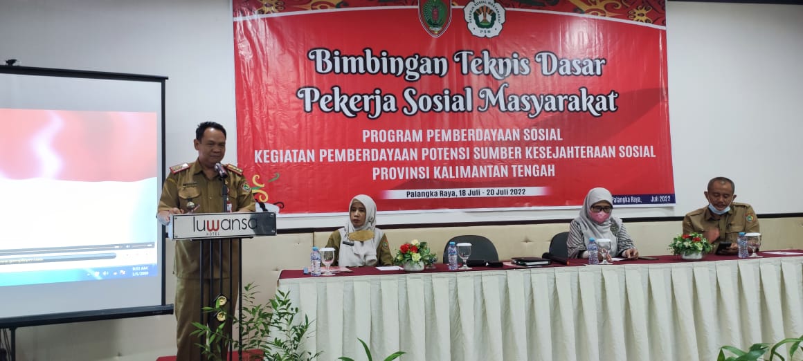 Dinsos Kalteng terus tingkatkan mutu PSM