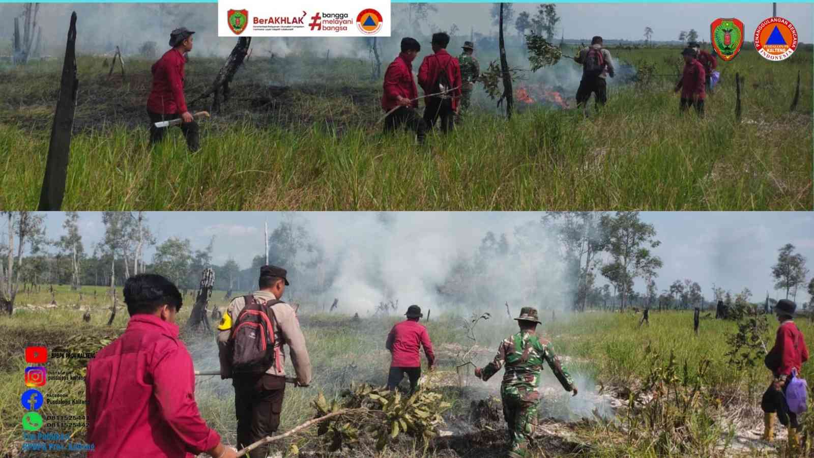 Kepala Pelaksana BPBPK Ahmad Toyib : Telah Menetapkan Status Siaga Darurat Bencana Karhutla dan Membentuk Pos Lapangan Satuan Tugas