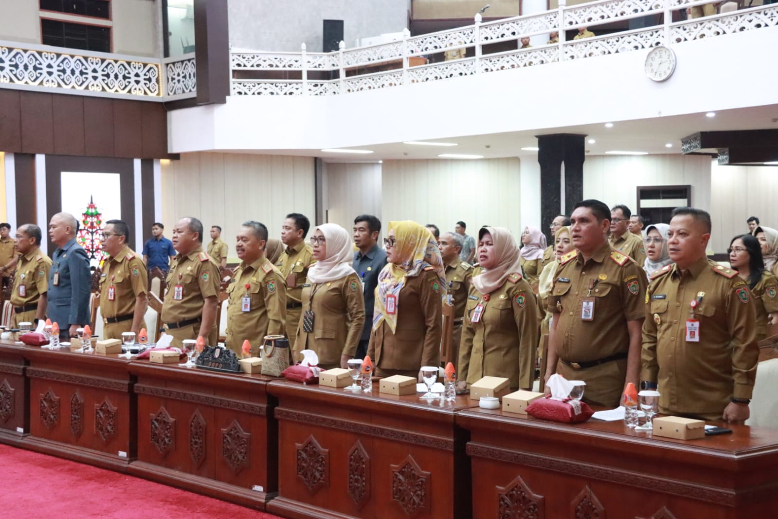 Wagub Kalteng Edy Pratowo Tandatangani Berita Acara Persetujuan Bersama Perda Rancangan Perubahan APBD TA 2024