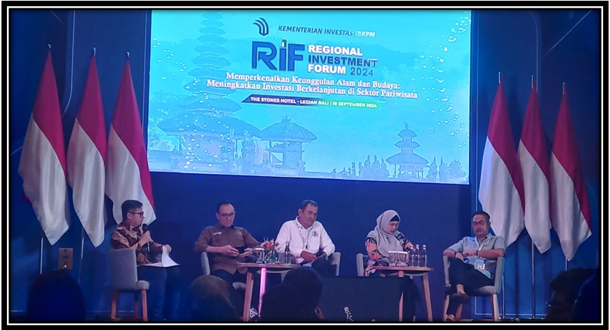 DPMPTSP Prov. Kalteng Ikuti Regional Investment Forum 2024