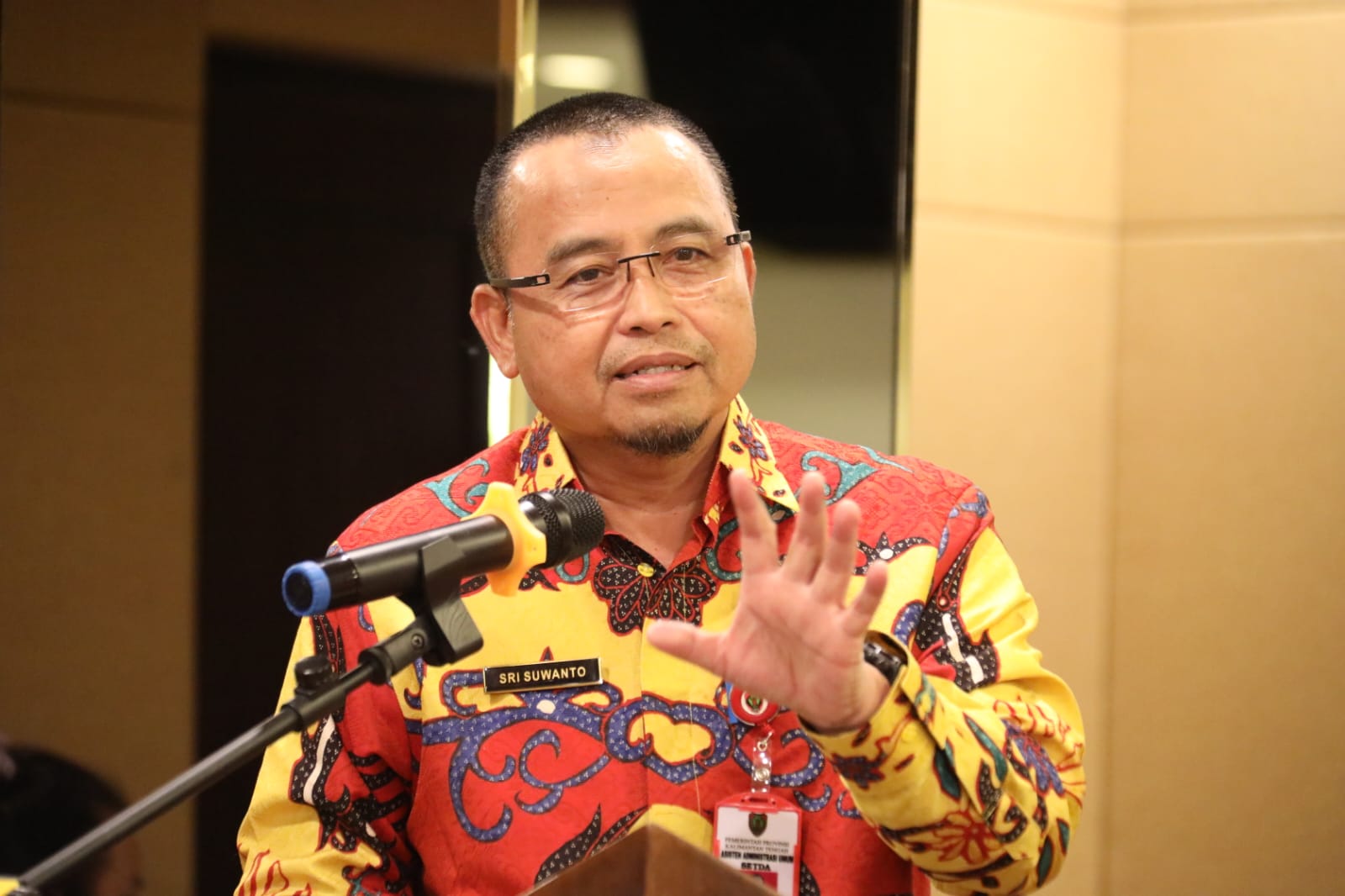 Asisten Administrasi Umum Buka Secara Resmi Kick Off Inkubasi Bisnis Prov. Kalteng