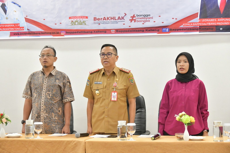 Kepala Bappedalitbang Leonard S Ampung  Buka FGD Penyusunan Program dan Kegiatan Dalam RPJMD dan RKPD