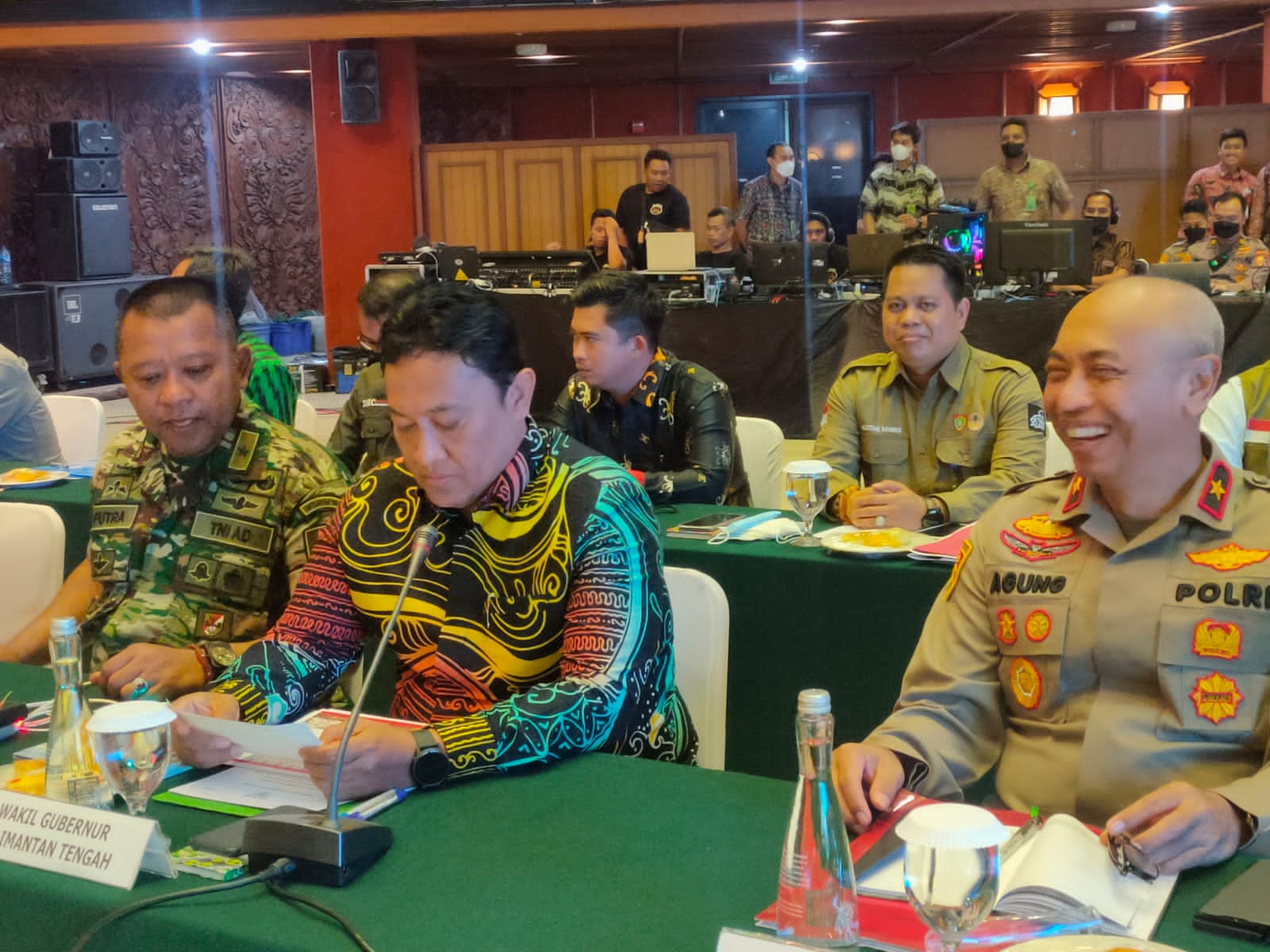 Wagub Kalteng Edy Pratowo Hadiri Rakorsus Karhutla Tahun 2023