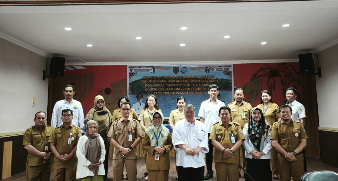 Dislutkan Prov. Kalteng Gelar Konsultasi Publik Penetapan Kawasan Konservasi Taman Pesisir Ujung Pandaran (KKP3K-06) - Tanjung Cemeti (KKP3K-07) Provinsi Kalteng