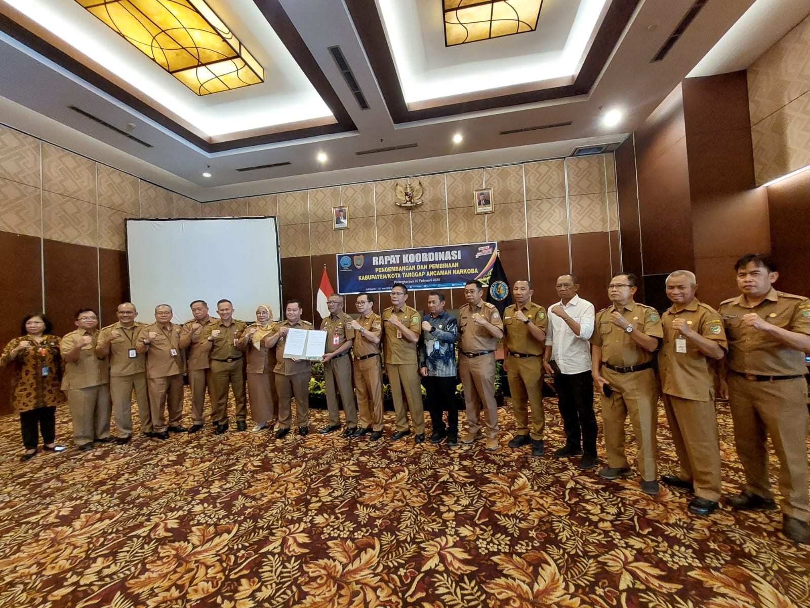 Kaban Kesbangpol Katma F. Dirun Sampaikan Materi Pencegahan, Pemberantasan, Penyalahgunaan dan Peredaran Gelap Narkotika