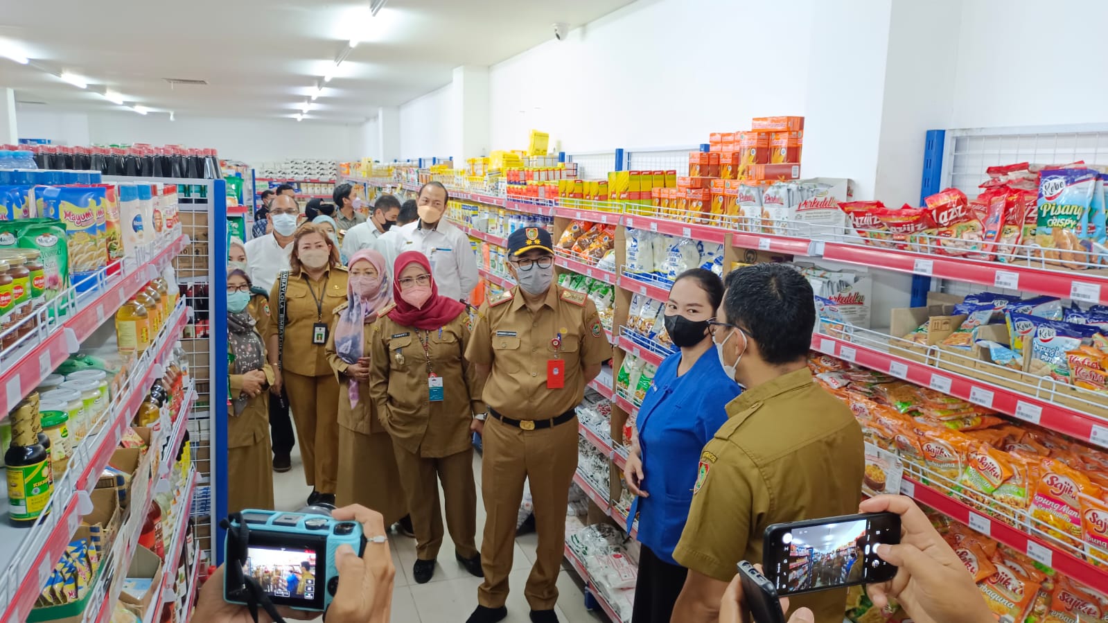 Tim Satgas Pangan Dan TPID Prov. Kalteng Turun Sidak Ke Pasar Besar