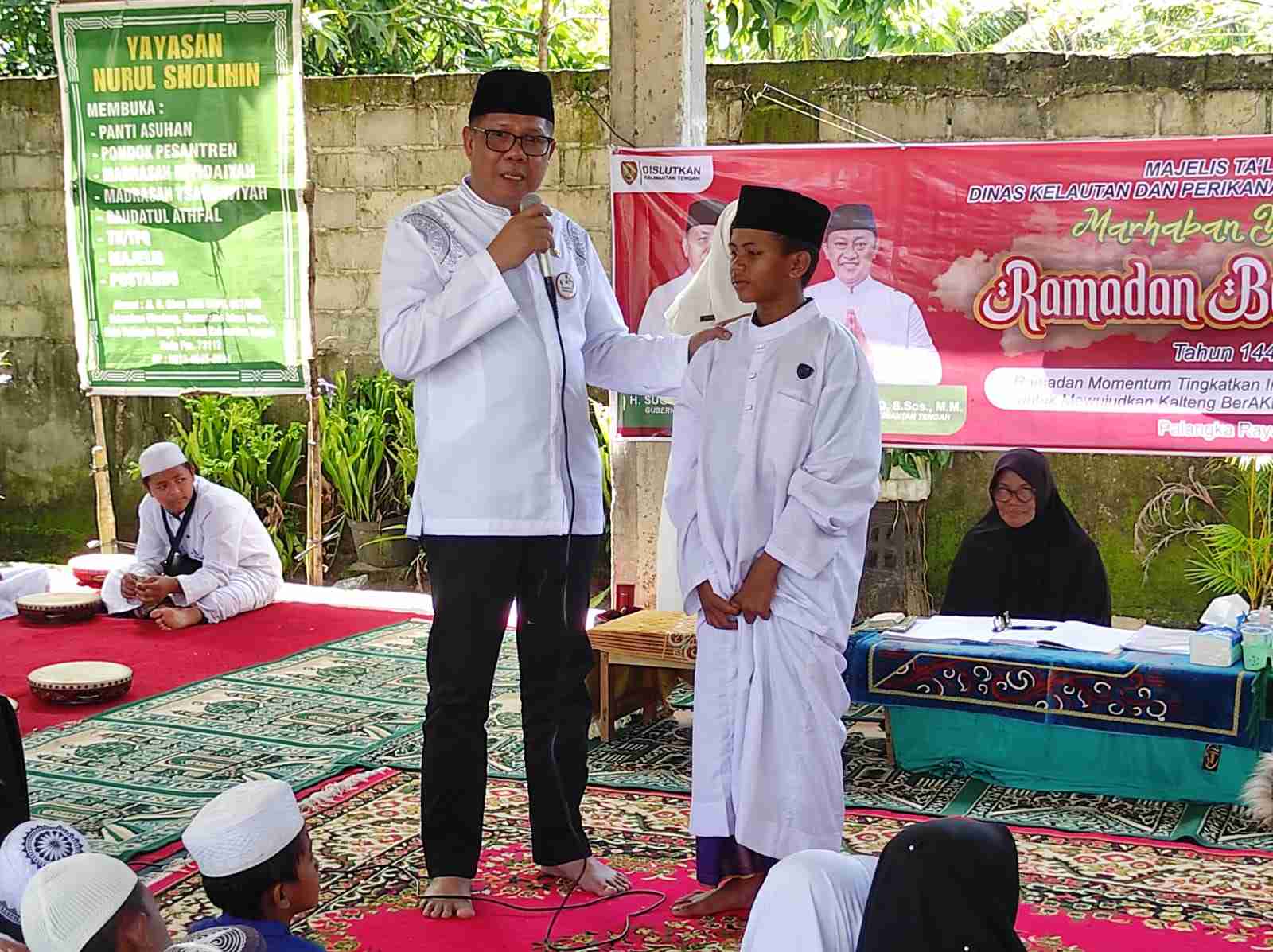 Majelis Talim Assamkiyah Dislutkan Santuni 241 Anak Yatim Panti Asuhan Nurul Sholihin