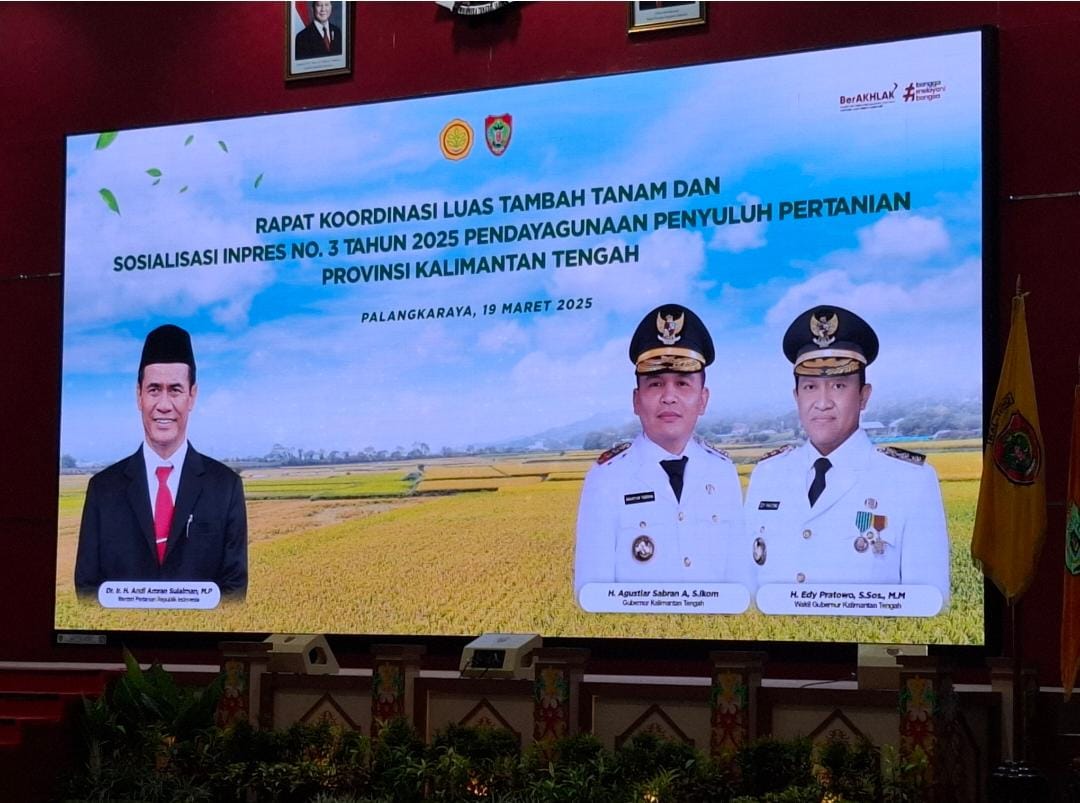 Kadis TPHP Sunarti Tegaskan Kesiapan Penyuluh Pertanian di Kalteng Dalam Dukung Instruksi Presiden Nomor 3 Tahun 2025