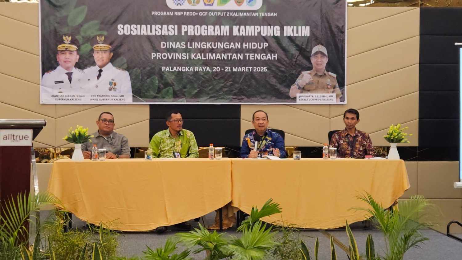 DLH Prov. Kalteng Adakan Peningkatan Kapasitas Program Kampung Iklim Guna Memperkuat Kapasitas SDM Dalam Hadapi Perubahan Iklim