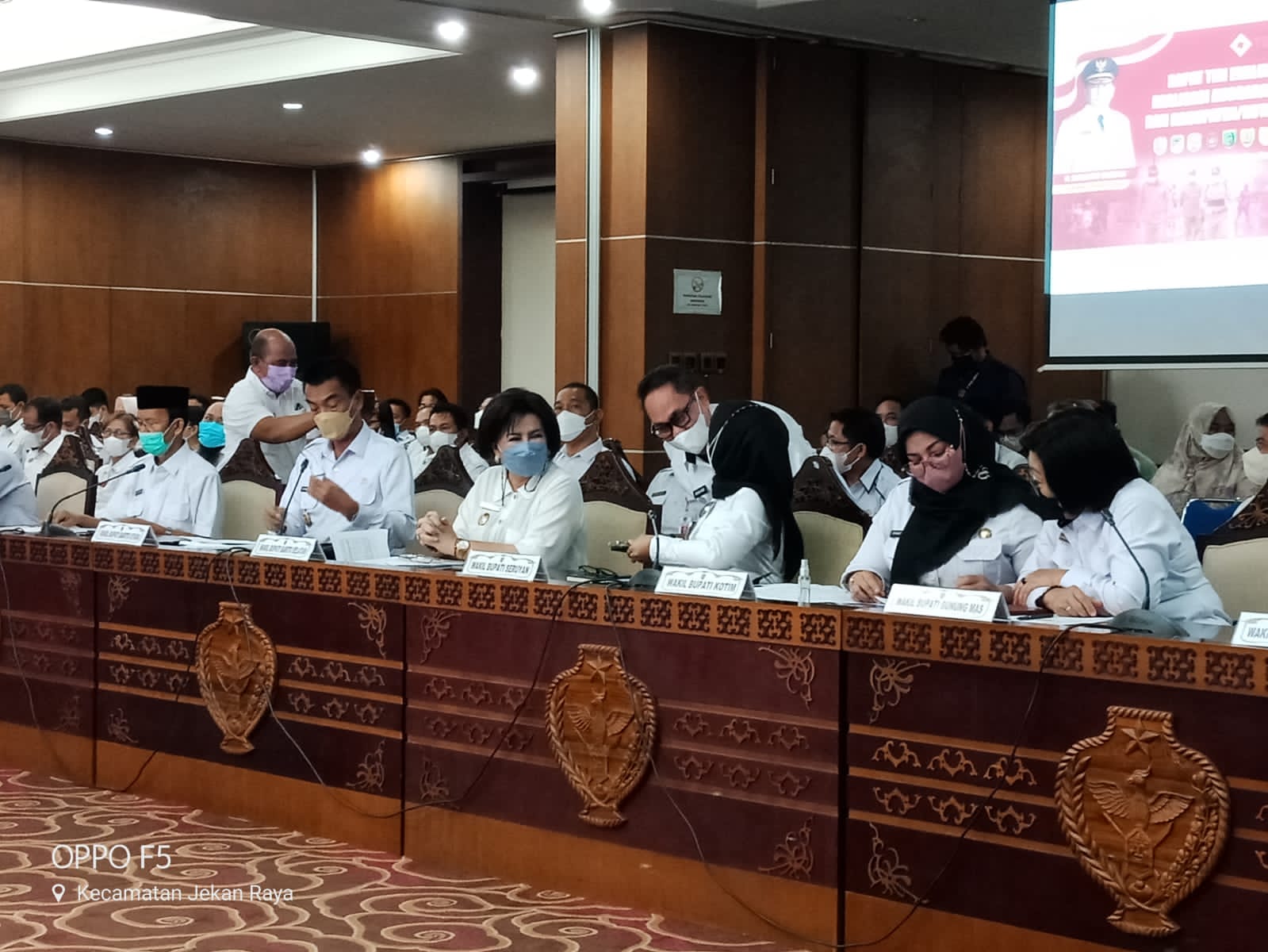 Wagub Kalteng Pimpin Rapat TEPRA Triwulan I Tahun 2022
