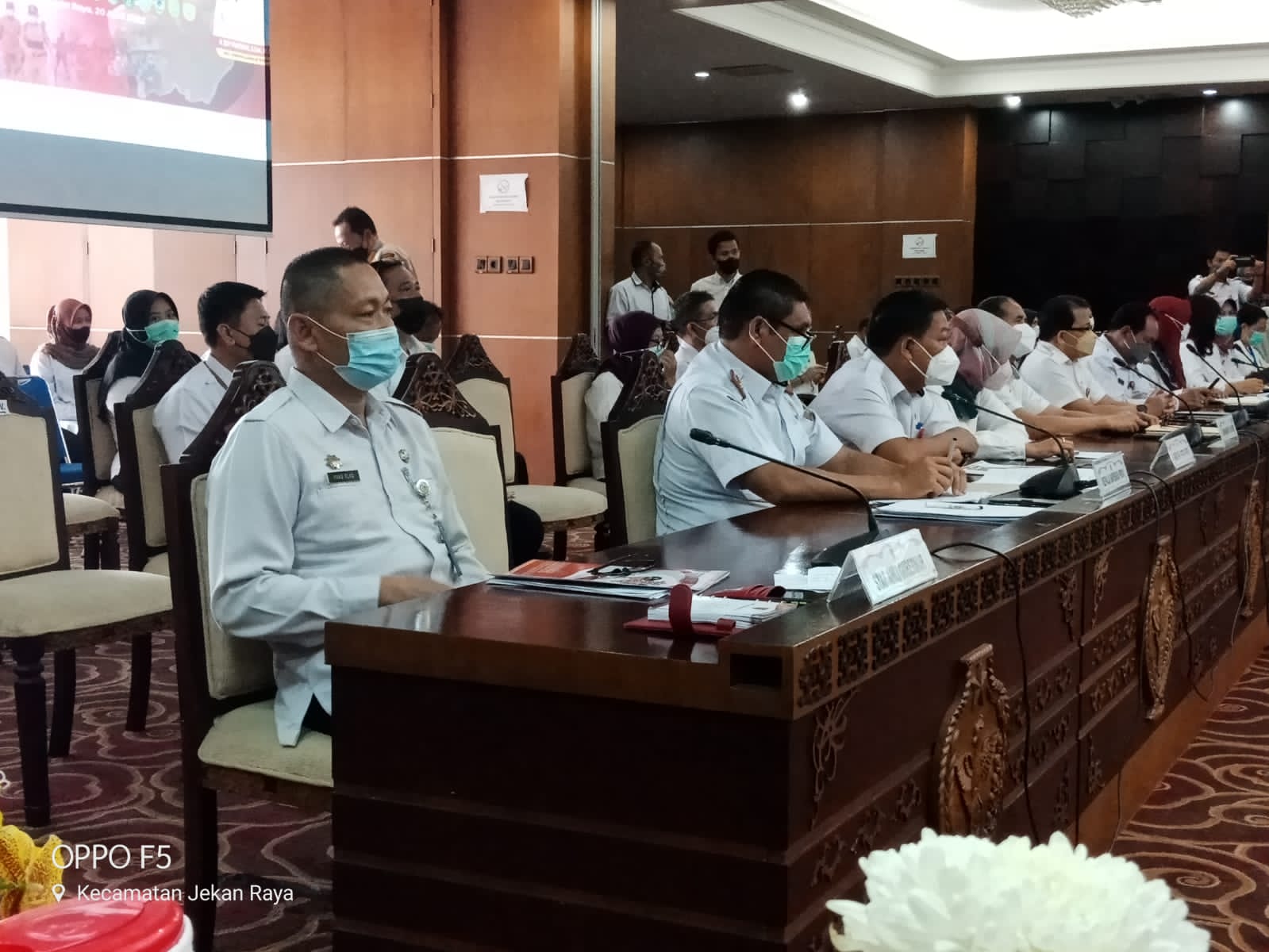 Wagub Kalteng Pimpin Rapat TEPRA Triwulan I Tahun 2022