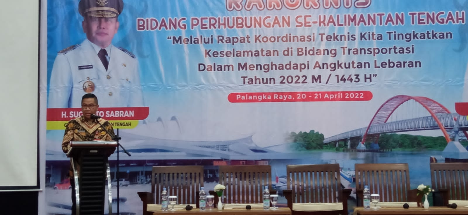 Rakornis Perhubungan se-Kalteng Tahun 2022