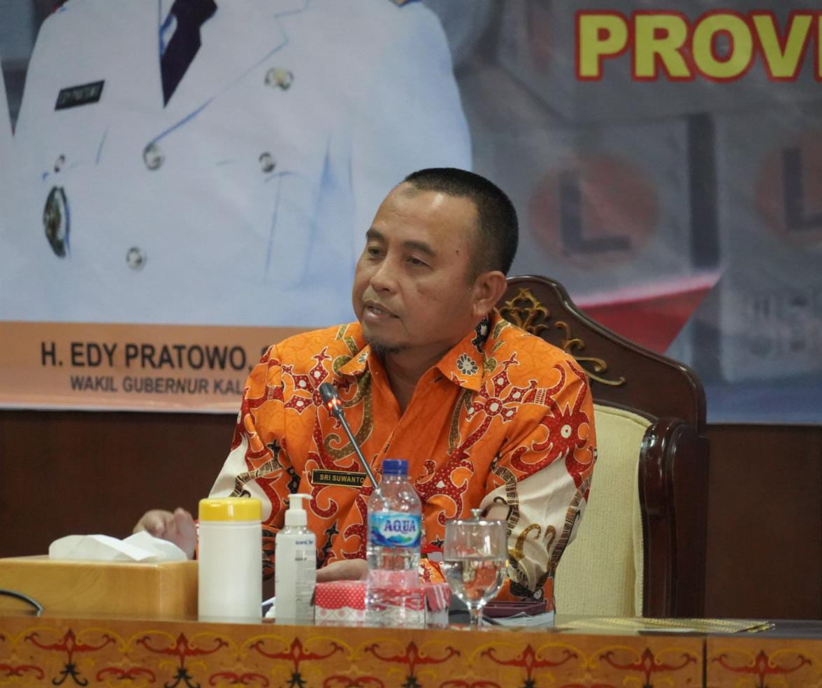 Asisten Adum Sri Suwanto Pimpin Rapat Evaluasi Teknis Penanganan Karhutla 2023 dan Kesiapan Anggaran Karhutla 2024 Serta Rakor Logistik dan Peralatan