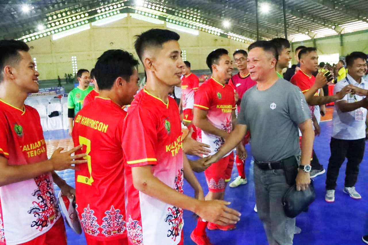 Atlet Futsal Kalteng Masih Ada Kesempatan Dapatkan Perunggu Pada PORNAS XVI KORPRI 2023