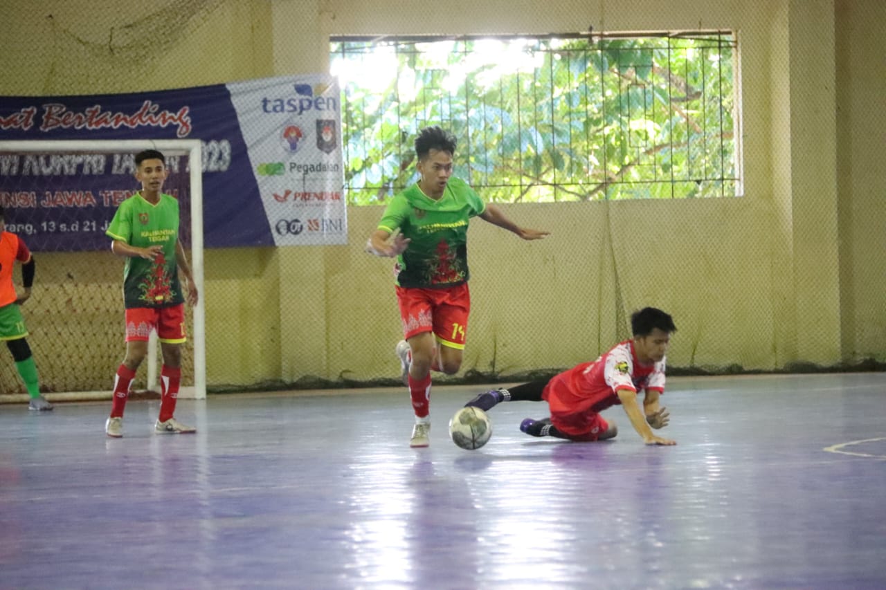 Atlet Cabang Olahraga Futsal Sudah Bermain Dengan Baik dan Selamat Hingga Pertandingan Selesai