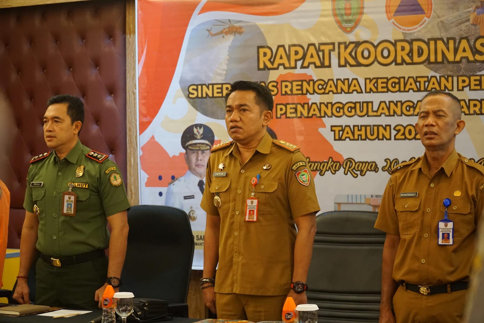 BPBPK Prov. Kalteng Gelar Rakor Sinergisitas Rencana Pengendalian dan Penanggulangan Karhutla Tahun 2025