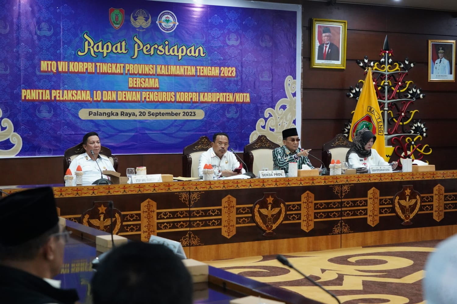 Sekda Nuryakin Pimpin Rapat Persiapan MTQ VII Korpri Tingkat Prov. Kalteng