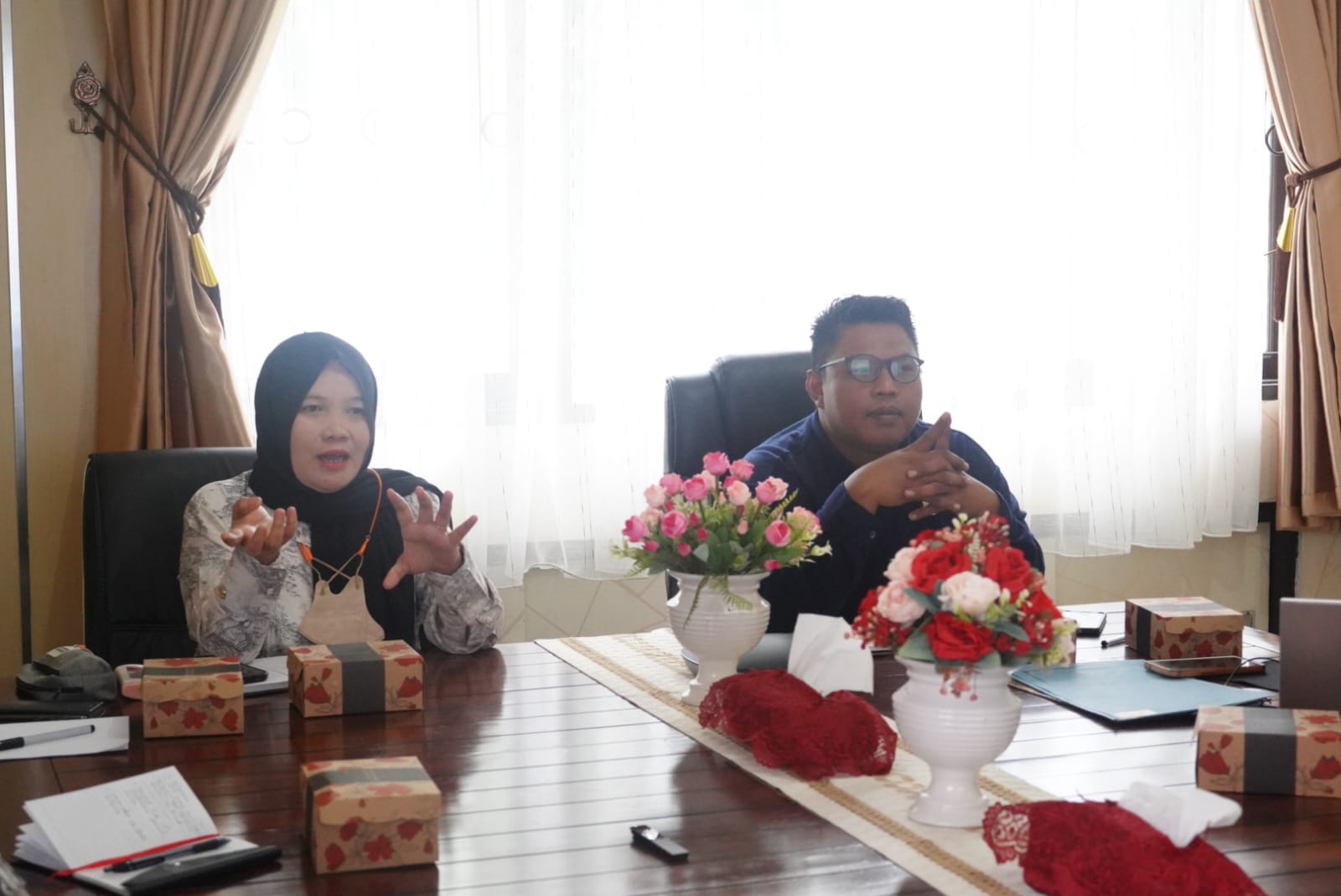 Kesbangpol Prov. Kalteng Terima Kunjungan Tim Visitasi Monev Keterbukaan Informasi Badan Publik