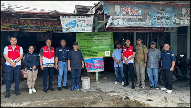 Stok LPG 3 Kilogram Bersubsidi di Agen dan Pangkalan Kota Palangka Raya Aman