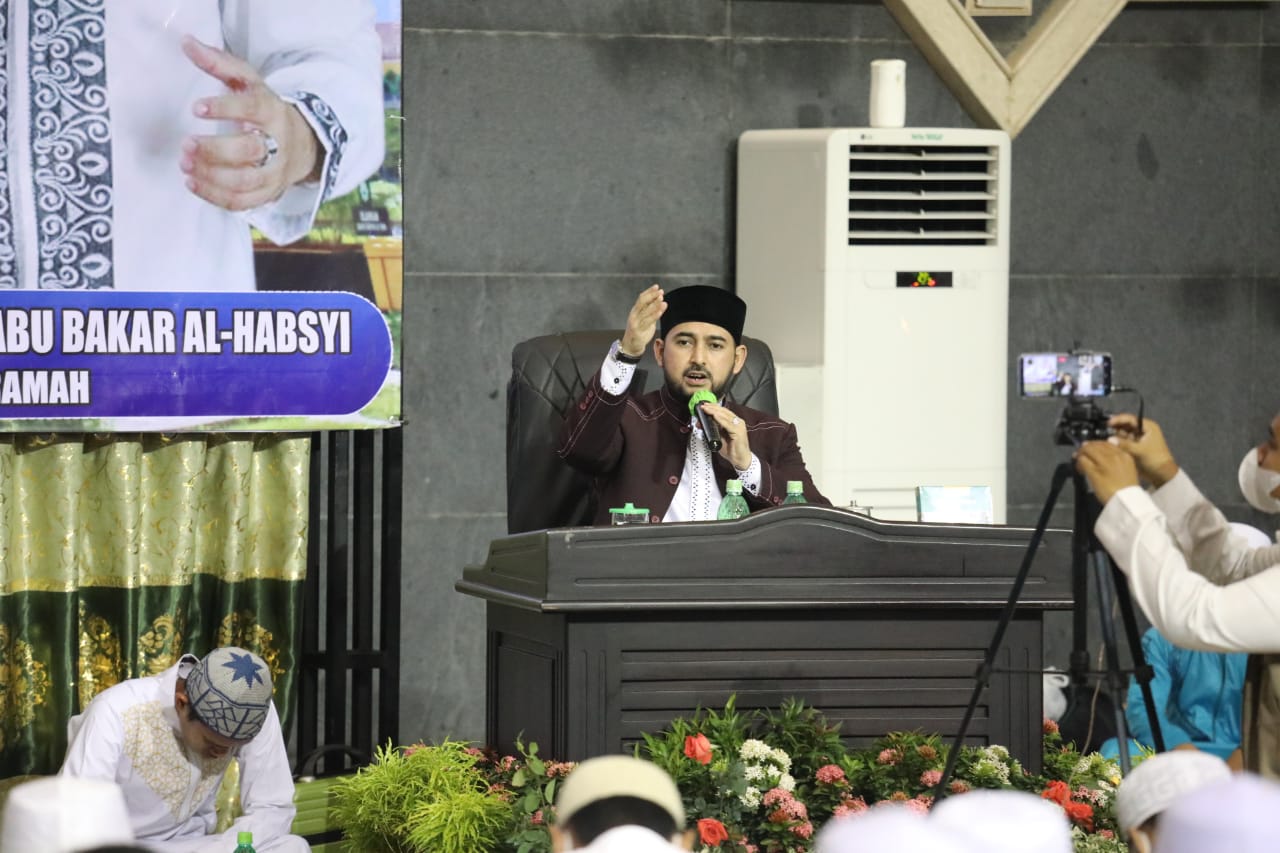 Pj. Sekda Kalteng Hadiri Safari Dakwah Al-Habib Ahmad Al-Habsy